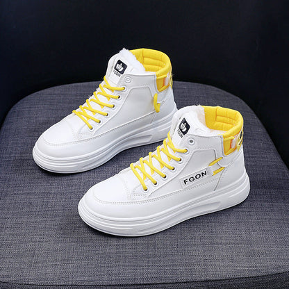 Damen Hochsneaker Kuschelig Sportlich