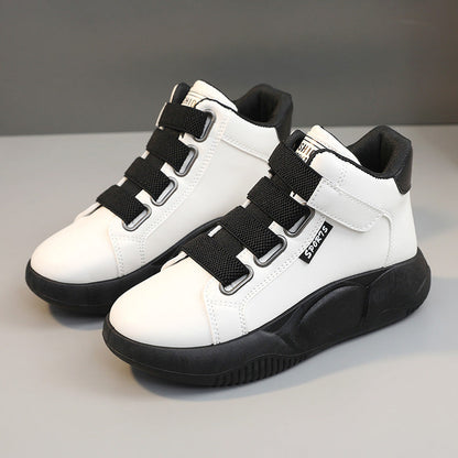 Damen High- Sneaker Modisch Griffig