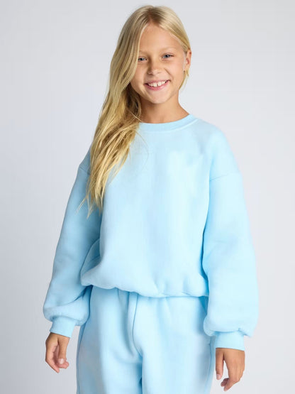 Damen Sweat-Set Bequem Voluminöses Oberteil Jogginghose