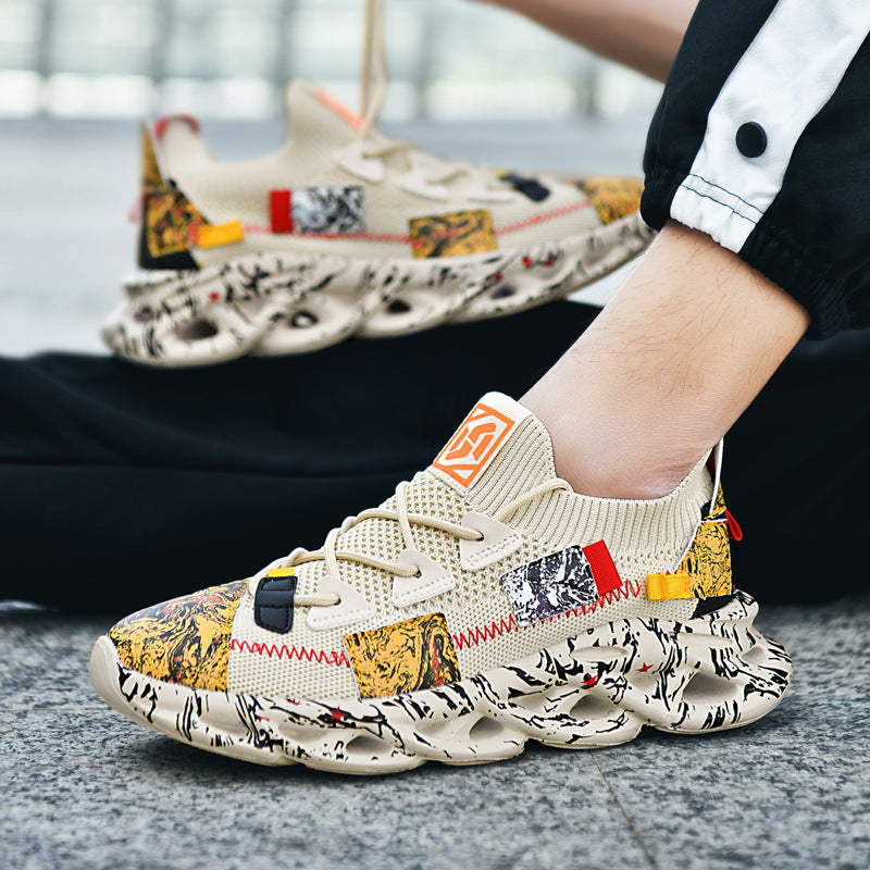Damen Laufschuhe Sportlich Weiches Innenleben Schwarz - Norvielle