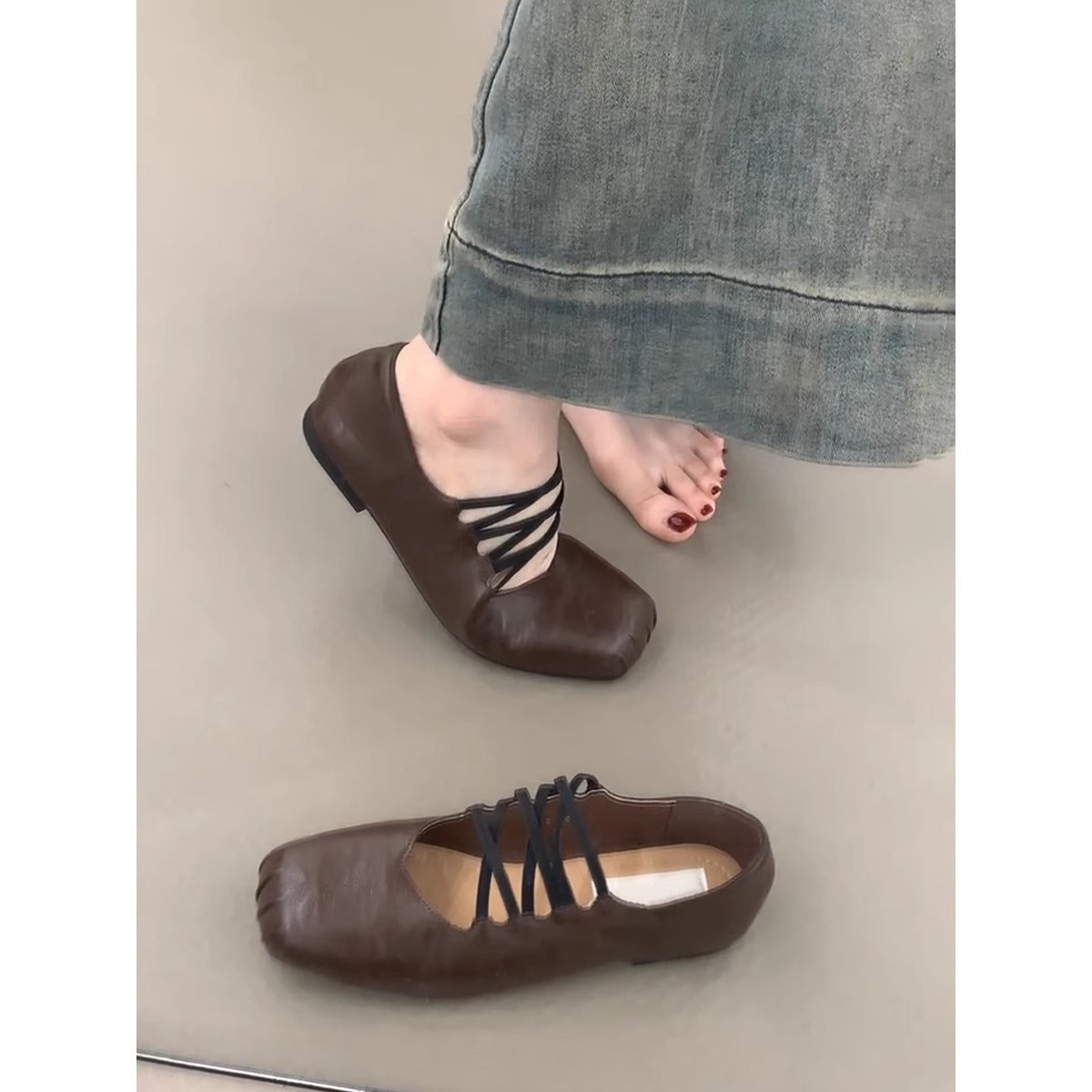 Damen Laufschuhe Bequem Schnürsystem Flexibel