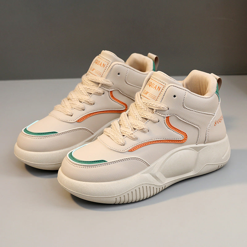Damen High- Sneaker Atmungsaktives Mesh Flexibel