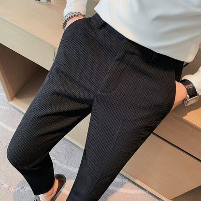 Herren Slim-Fit Hose Modern Frühlingslook