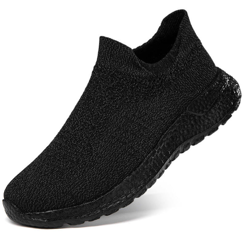 Damen Sneaker Strick Schuhe Bequem