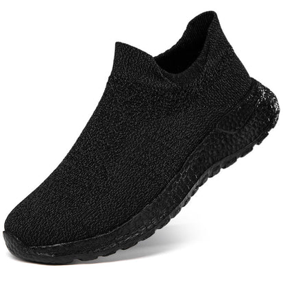 Damen Sneaker Strick Schuhe Bequem