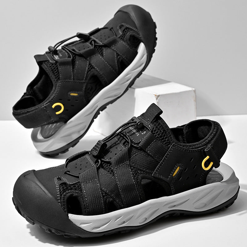 Damen Sport-Sandalen Rutschfest Mit Fersenhalt
