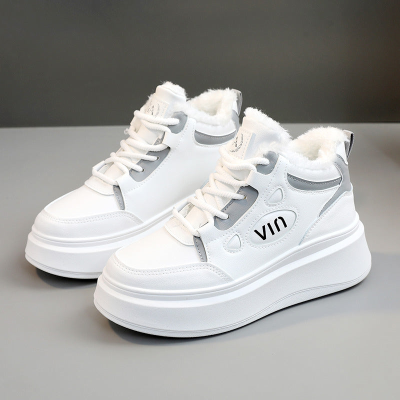 Damen High- Sneaker Weiches Innenfutter Robust