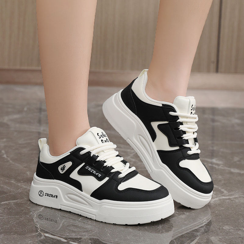 Damen Sneaker Sportlich Chunky Sohle
