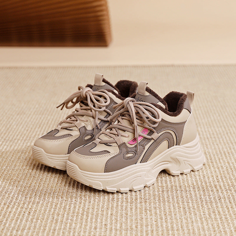 Damen Schnürschuhe Atmungsaktives Mesh Komfortsohle