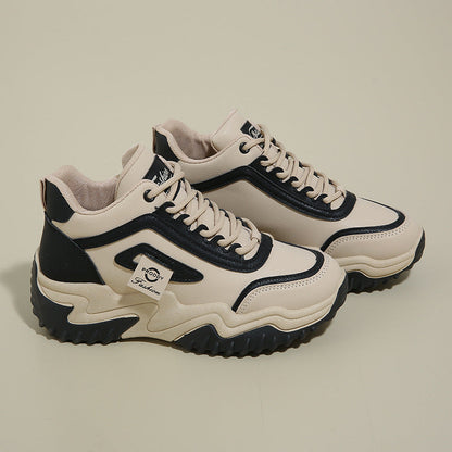 Damen High- Sneaker Sportlich Flexibler Sohle