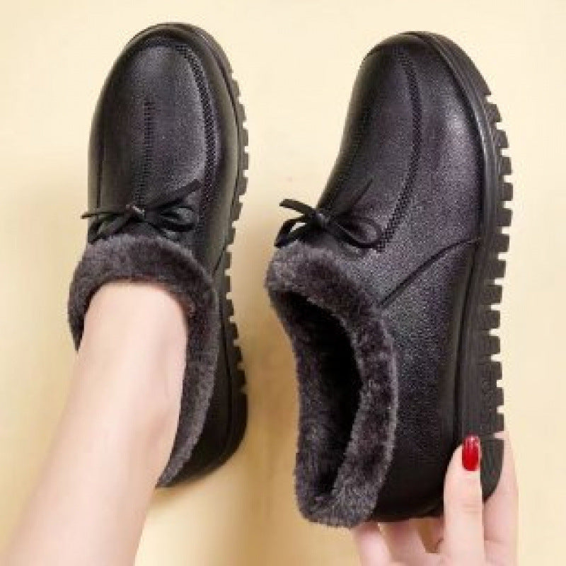 Damen Clogs Warm Gefüttert Rutschfest