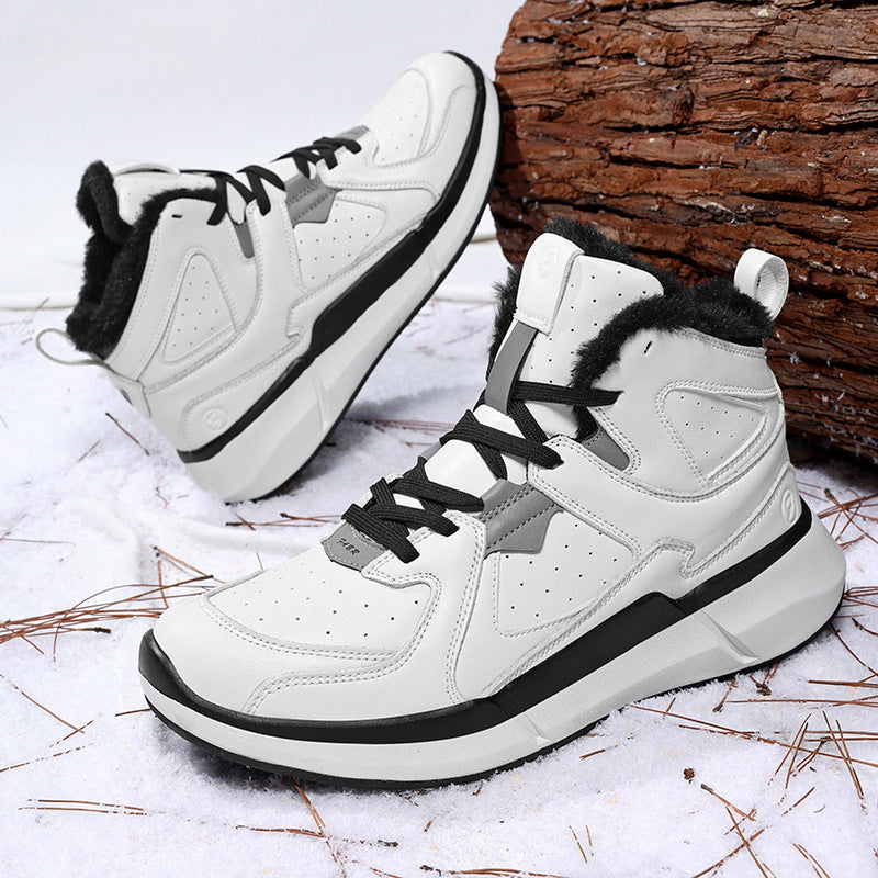 Damen Sneaker Isoliert Fleece Warm Winter
