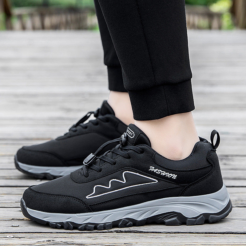 Damen Laufschuhe Rutschfest Elastisch Schnellverschluss