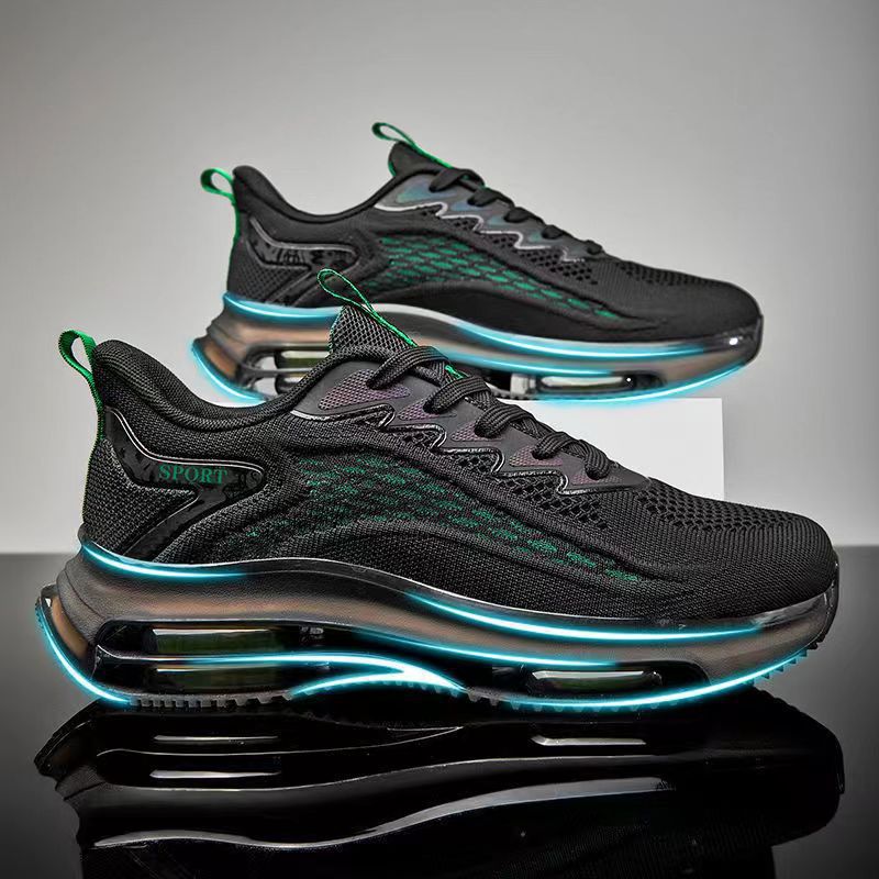 Damen Sneaker Sportlich Luftpolster