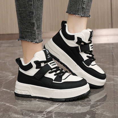 Damen High- Sneaker Gefüttert Klettverschluss