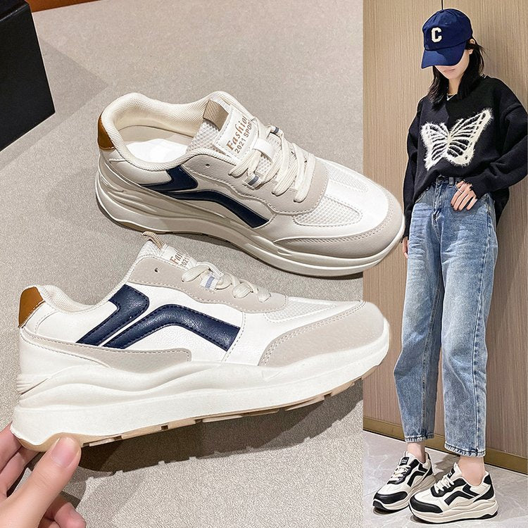 Damen Sneaker Atmungsaktives Mesh Dämpfende Laufsohle - Norvielle