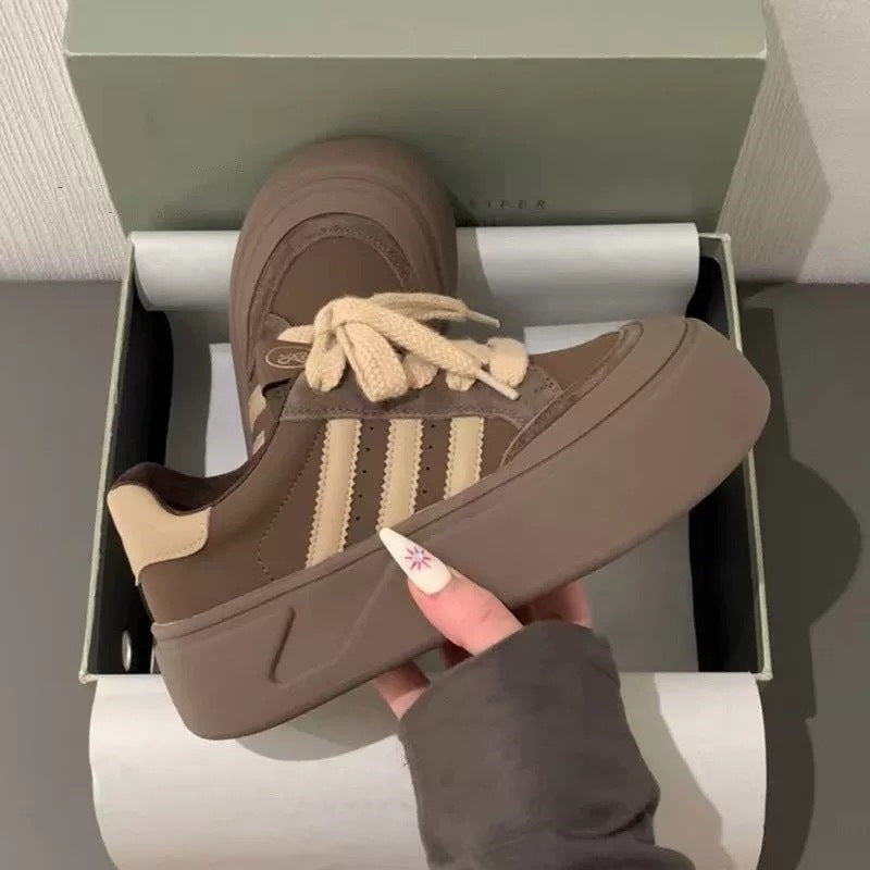 Damen Hochplatformsneaker Extrahoch Mode