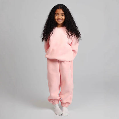 Damen Sweat-Set Bequem Voluminöses Oberteil Jogginghose