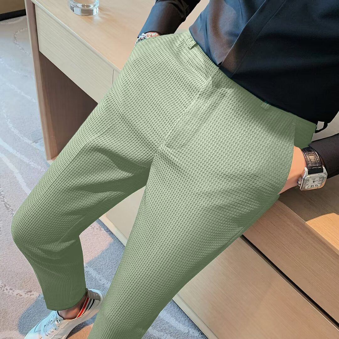 Herren Slim-Fit Hose Modern Frühlingslook
