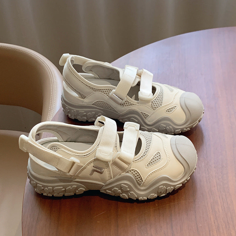 Damen Sandalen Outdoor Bequem Verstellbar Stoßdämpfend
