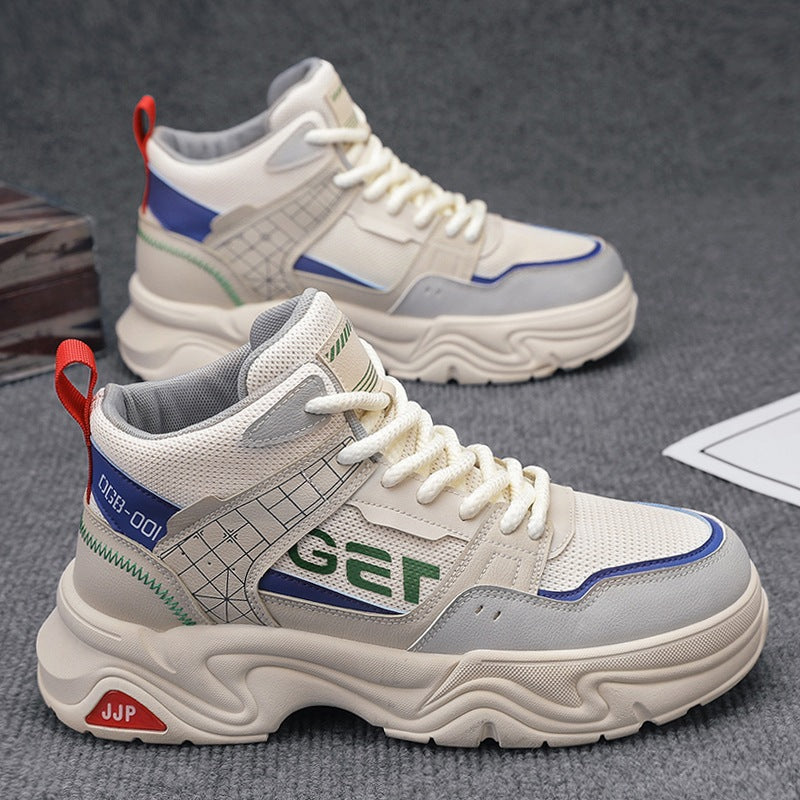 Damen High- Sneaker Sportlich Dämpfung Schwarz - Norvielle