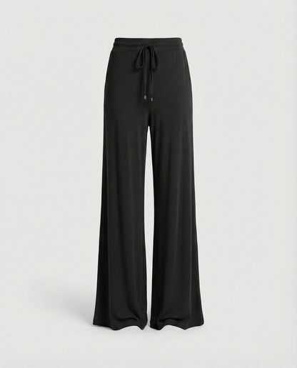 Damen Jogginghose Oversize Bequem Grau Herbst