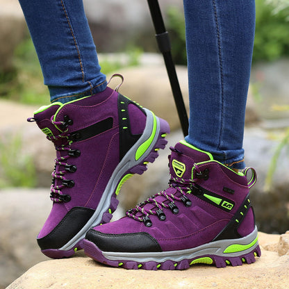 Damen Wanderschuhe Wasserdicht Rutschfest Trekking