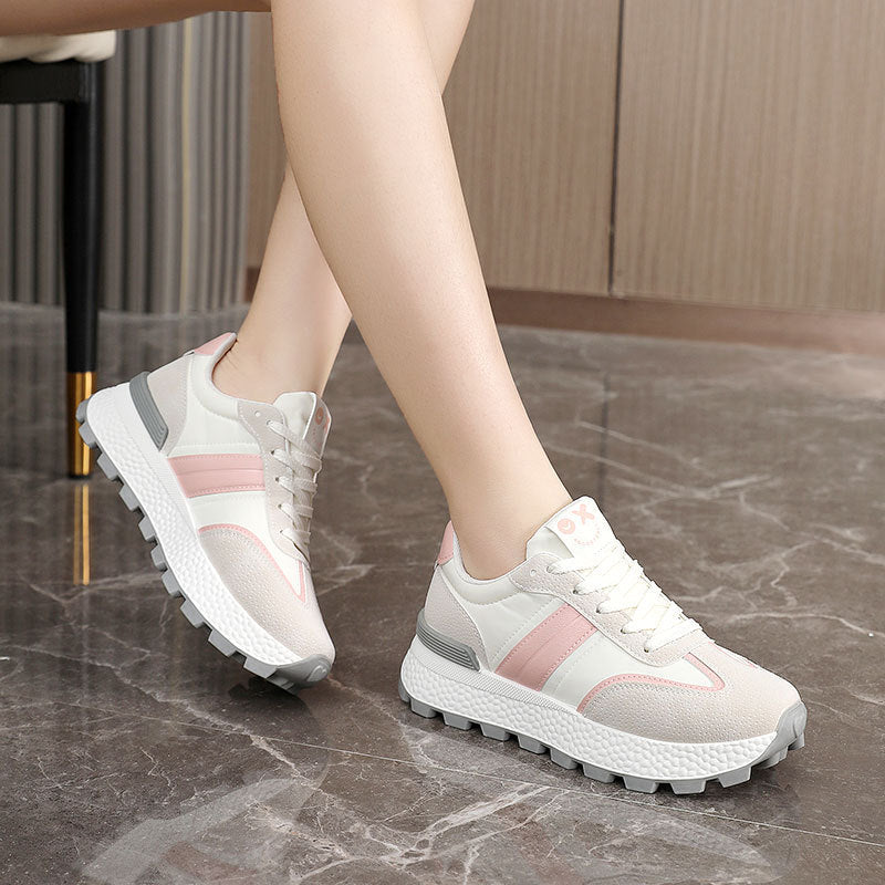 Damen Sneaker Sportlich Rutschfest