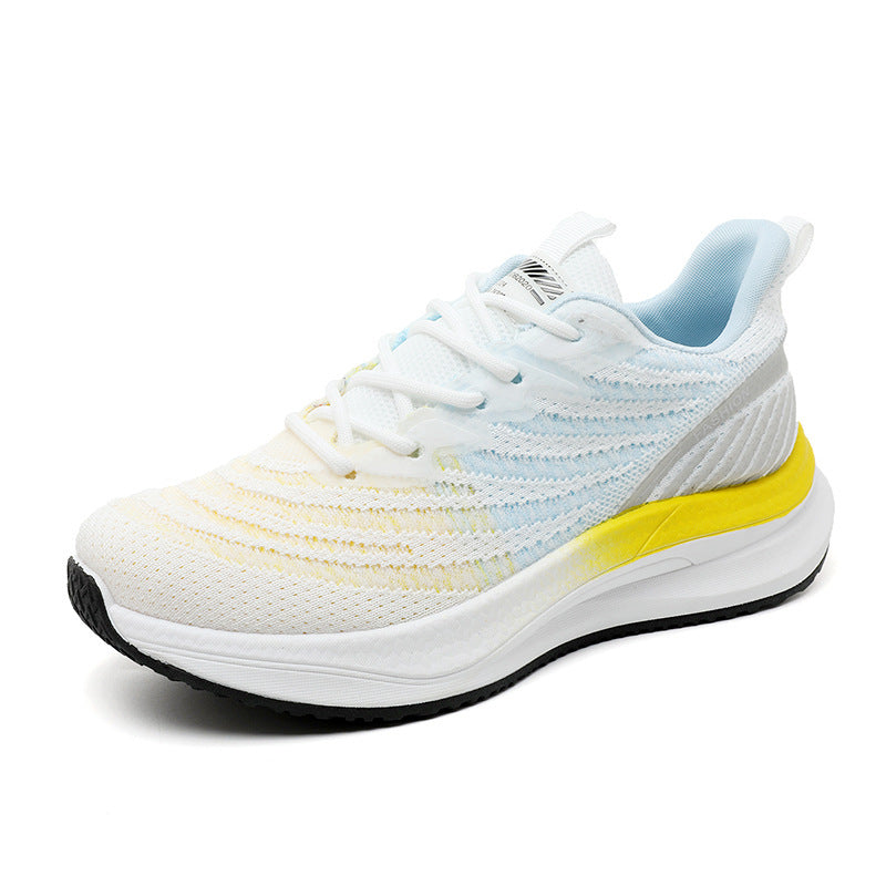 Damen Laufschuhe Atmungsaktives Mesh Schnelllaufschuhe Schwarz - Norvielle
