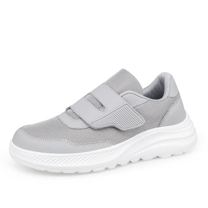 Damen Sneaker Bequem Elastisch Klettverschluss Sportlich wird