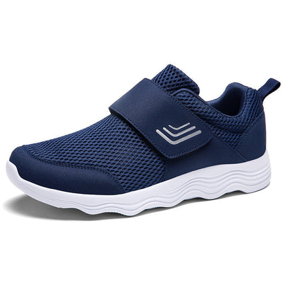 Damen Sneaker Sportlich Klettverschluss Komfortabel