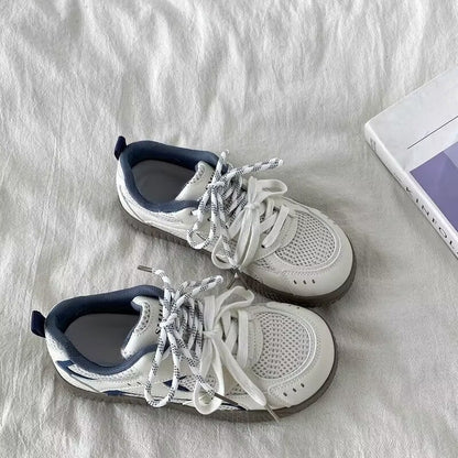 Damen Sneaker Atmungsaktiv Dämpfung Schnürsystem - Norvielle