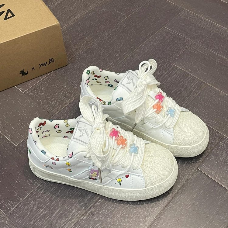 Damen Sneaker Atmungsaktives Mesh Dekor