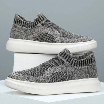 Damen Sneaker Strick Rutschfest Flexibel