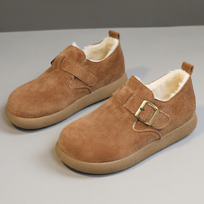 Damen Slipper Weich Fleece Innenfutter Warm Bequem