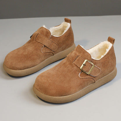 Damen Slipper Weich Fleece Innenfutter Warm Bequem