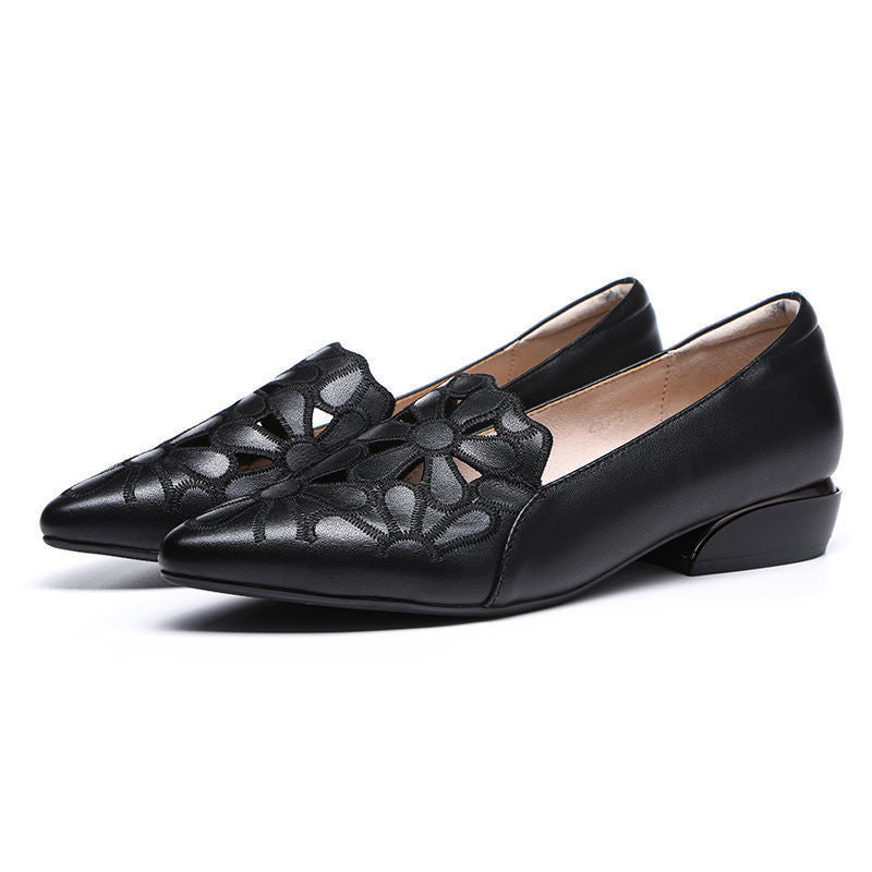 Damen Slingbacks Spitze Elegant Dekoriert