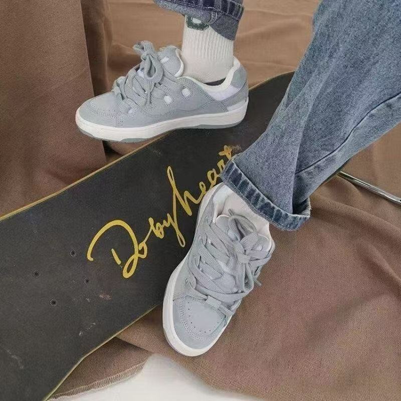 Damen Sneaker Atmungsaktives Mesh Schnürsystem Weichsohle