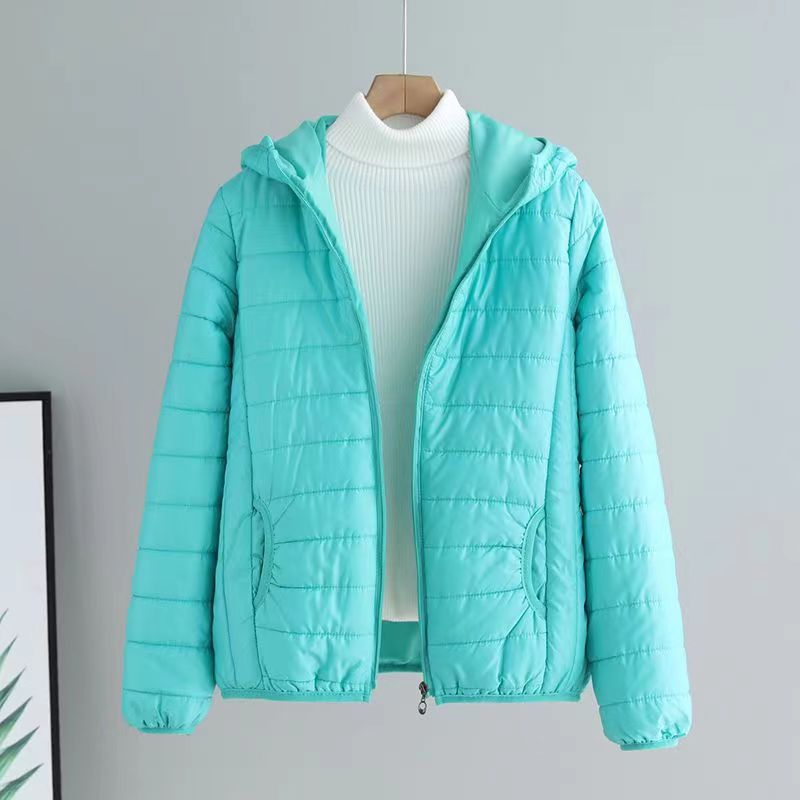 Damen Steppjacke Mit Kapuze Modern