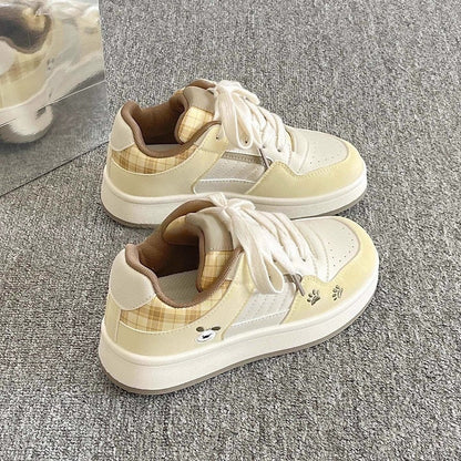 Damen Sneaker Tiermotiv Weich Komfortabel - Norvielle