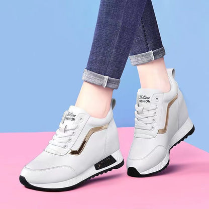 Damen Wedgesneaker Hochzeitsschuhe Rutschfest