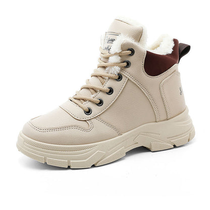 Damen High- Sneaker Gefüttert Warm Winter