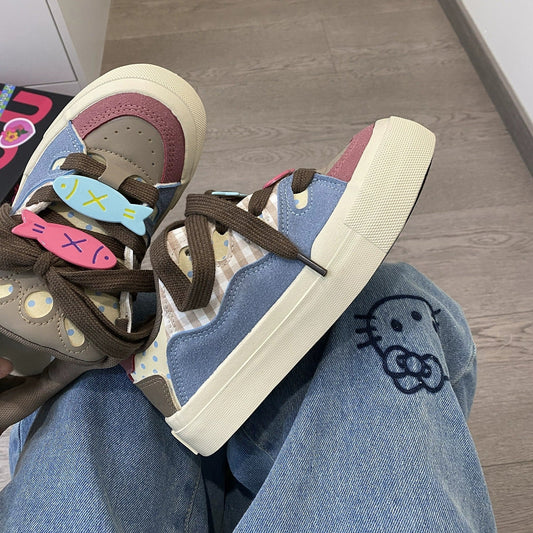 Damen Sneaker Tiermotiv Sportlich Frauen Schuhe - Norvielle