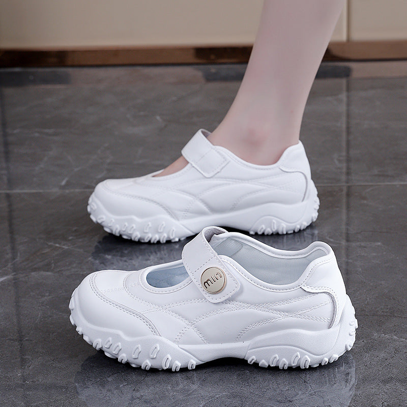 Damen Freizeitschuhe Klettverschluss Bequem