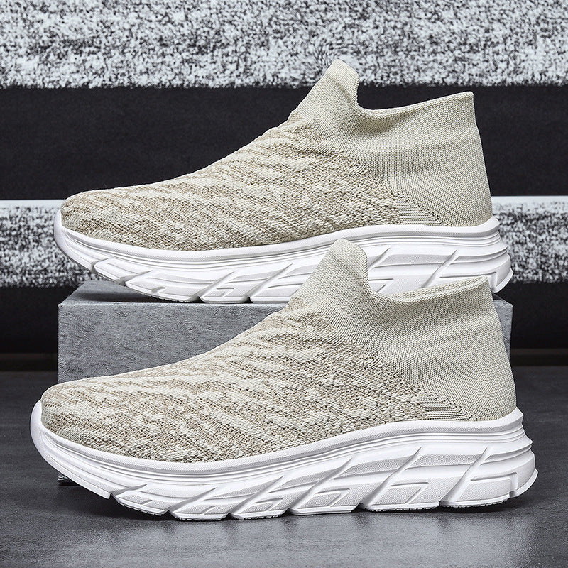 Damen High- Sneaker Elastisch Bequem