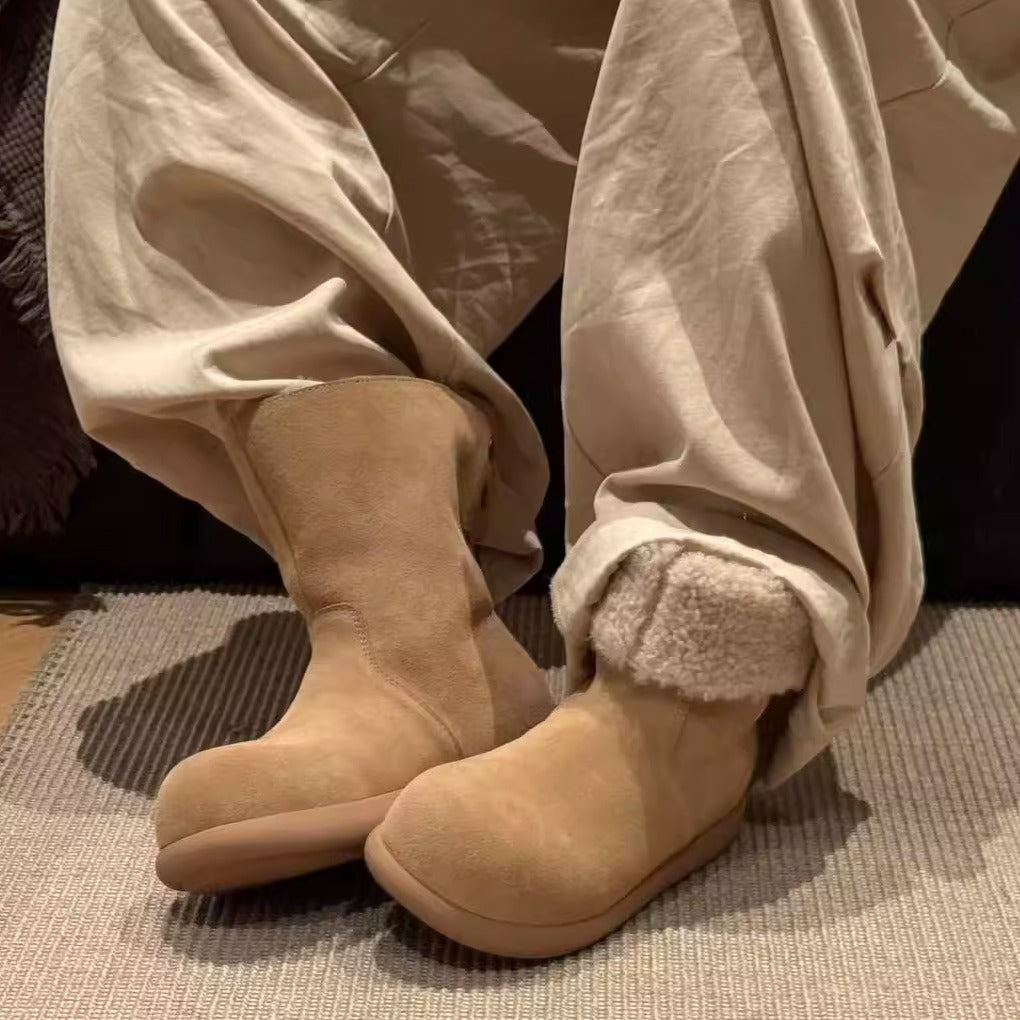 Damen Winterstiefel Kuschelig Rutschfest