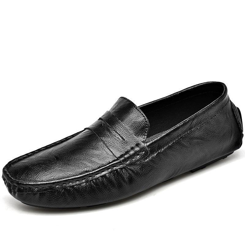 Damen Mokassins Leder Flexibel Bequem