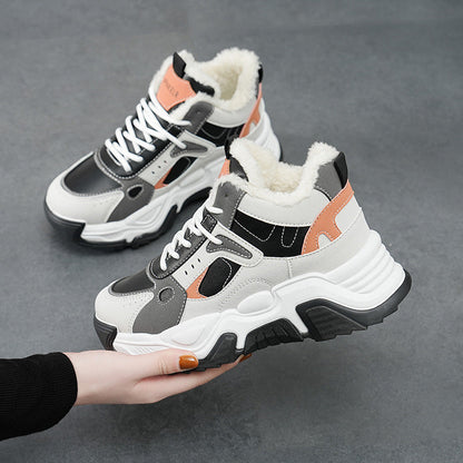 Damen High- Sneaker Weich Rutschfest Komfortabel - Norvielle