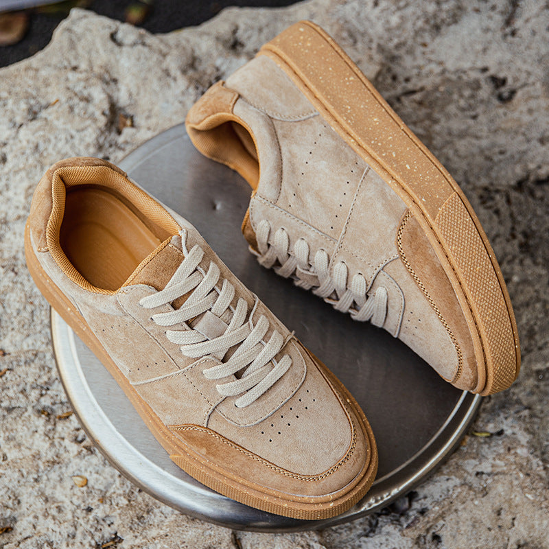 Damen Sneaker Veloursleder Komfortschuhe