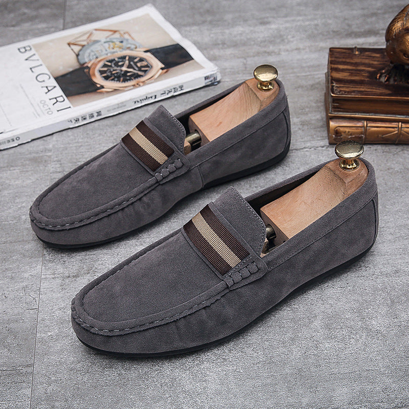 Damen Loafers Bequem Leder